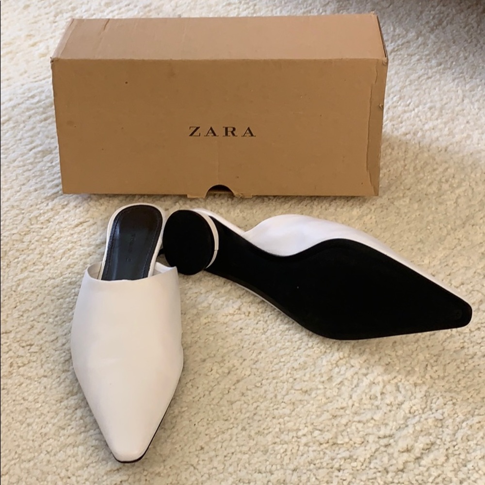 Zara Mule Piel Soft